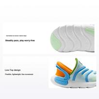 Nike Dynamo Go 2 TD Glacier Blue Deep Jungle Baby Sneakers University-Blue Sundial FD0554-401 23.5