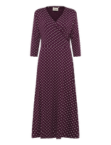 Jumperfabriken - Kira Dress - Ilga suknelė - Violetinė
