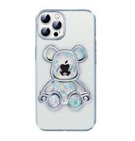 iLike    Apple    iPhone 15 Pro Silicone Case Print Desire Bear    Silver