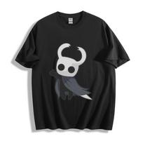 Hollow Knight Solo T-Shirt - Minimalist Bug Character Design Unisex Tee S black