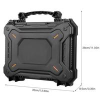 Multi purpose Hand Tool Case Water proof Dust proof Impact resistant Tool Box Security Box 16inch juoda