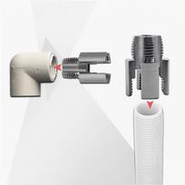 No-Drill 180° Sliding Door Right Angle Bolt Lock For Push-Pull Doors One Size