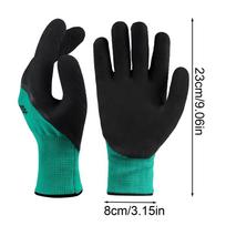 Anti-Bite Bird Gloves Anti Scratch Parrot Pet Training Chewing Protective Gloves Safe Touch Thickened Mittens for Hamster Parrot žalia