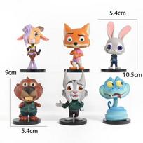 Genuine New Toys Zootopia 2 Blind Box Mini Figure Set Nick Judy Anime Figures Clawhauser Gideon Bogo Mystery Box Durable Gift Toy