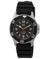 10 ATM Water Analog Solar Urethane Black Black [Citizen Q&Q] Watch, Q&Q, Resistant, Watch, Strap, Dial, H950J002, Men's, juoda