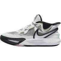 Nike Kyrie 8 Comfortable Slip Resistant Abrasion Resistant Mid top Children's Basketball Shoes White Black DQ8076-101 40