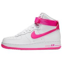 (WMNS) Nike Air Force 1 High 'White Fuchsia' Women's 334031-110 EU 36.5