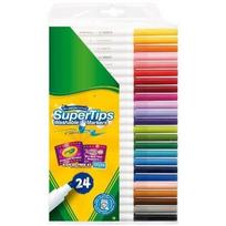 Nuplaunami flomasteriai Crayola Super Tips, 24 vnt.
