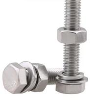 304 Stainless Steel Hex Bolt and Nut Set