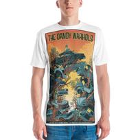 Dandy Warhols All-Over Print Men's Crew Neck Unisex T-Shirt XXL