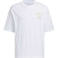 Adidas Neo Vibe Collective Tee With Alphabet Print Unisex Tops White IA6736 XL white
