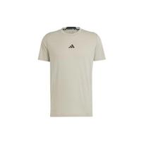 adidas Designed for Training Workout Tee Silver Pebble Men Streetwear IS3817 S