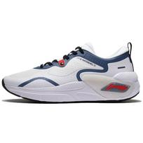 Li-Ning Reflective Water-Resistant Trendy Shock-Absorbing Durable Low-Top Casual Shoes Men sneakers White Blue AGLR331-5 42⅓