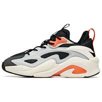 Anta Badass Life Series Weifeng Shock Absorption Non-Slip Wear-Resistant Low-Top Dad Shoes Men sneakers Black White Orange 112048081-1 40