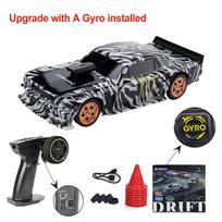 Atnaujintas giroskopas 1/43 RC driftingo automobilis lenktyninis RTR 4WD didelio greičio radijo valdymo modelis 2.4G driftas lenktyninis transporto priemonė mini dovanos