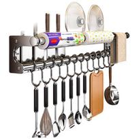 304 Stainless Steel Wall-Mounted Kitchen Organizer 60cm