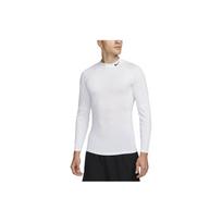 Nike Pro Dri-FIT Fitness Mock-Neck Long T-Shirt 'White' Men's FB7909-100 XXL