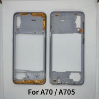 For Samsung A70 / A705 Middle Frame Housing Bezel With Side Button juoda