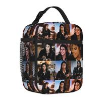 Insulated Lunch Tote Bag Michaels Pop King Jacksons New Arrival Singer Hip Hop Cooler Thermal Lunch Storage Food Box Lightweight One Size