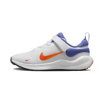 Nike Revolution 7 PS White Astronomy Blue Orange Kids Sneakers Total-Orange Team-Orange FB7690-102 28 gray