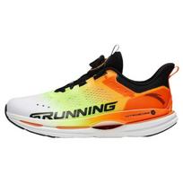 Anta Shock Absorbing Non-Slip Low-Top Running Shoes Men Sneakers White Yellow Orange 112325567S-5 40