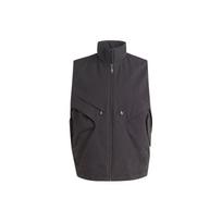 Adidas Originals Adventure Premium Multi-Pocket Vest With Solid Logo Zipper Stand Collar Men Vests Black IJ0721 XXL