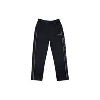 Li Ning X Kong Shan Ji Collaboration Sports Fashion Series Embroidered Straight Leg Loose Knit Joggers Men Joggers Black AKXR423-1 S
