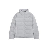 Puma Ultra1 Core Light Down Jacket Solid Color Casual Stand Collar Long Sleeve Down Jacket Women jackets Feather-Gray 940163-02 M white
