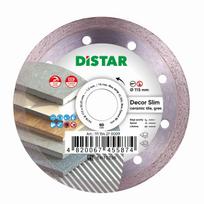 Deimantinis plytelių pjovimo diskas DISTAR Decor Slim; 115 mm; 22,23 mm; 1,2 mm