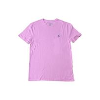 Polo Ralph Lauren Solid Color Pony Embroidered Crew Neck Casual Short Sleeve T-Shirt Men t-shirts Pink 710938686-003 L