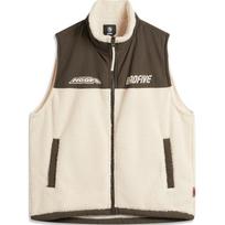 Li Ning Comfortable Casual Stand Collar Vest Men Vests Rock-White-Gray Slate-Brown AMDU017-1 XL