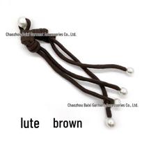 Chinese Knot Frog Button Accessories for Outerwear: Jackets, Sweaters, Knitwear Pipa  Coffee color*20*2cm