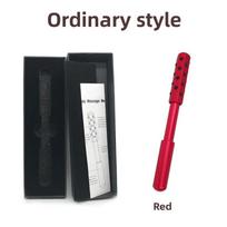 Professional Skin Lifting Stick - Hypoallergenic Stainless Steel Head for Contouring & Wrinkle Reduction raudona