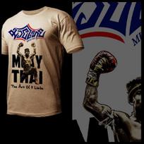 Muay Thai T-shirt Thai boxing yantra fight tattoo Thai Boxer Martial Arts fight 2XL