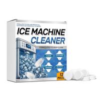 Nickel Safe Scale Remover Easy-to-Use Ice Cube Cleaner Ice Maker Cleaner Tablets for Home Use Home Appliance Care A 1pcs