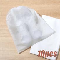 10/20pcs Shoes Storage Bag Closet Organizer Non-woven Travel Portable Bag Waterproof Pocket Clothing Classified Hanging Bags S-24X38cm