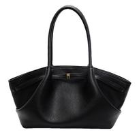 Niche light luxury solid color tote bag women's 2026 early spring new casual underarm bag commuter shoulder handbag 40*13*21 juoda
