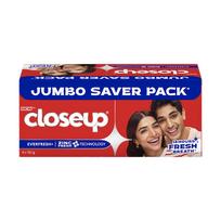 Close Up Toothpaste | Long lasting 18 Hours Of Fresh Breath & White Teeth - 600g (Pack of 4) 600g red