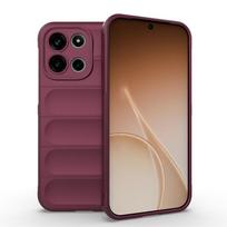 For OnePlus Nord 6 Case Silicone Liquid Shockproof Case OnePlus Nord 6 Cover TPU Rubber Phone Protector OnePlus Nord 6 Case OnePlus Nord 6 tamsiai violetine spalva