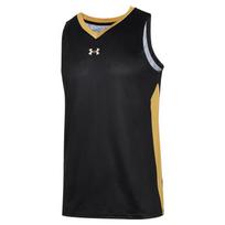 Under Armour Color Block Knit Training Basketball Vest Men Tops Black 21500107-001 S
