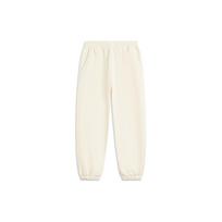Li Ning X League Of Legends Poro Collaboration Solid Color Casual Elastic Cuff Knitted Sports Pants Women bottoms Off-White AKLTE24-1 L white