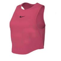 Nike Logo Round Neck Casual Sleeveless Vest Women tops Magenta FN2846-629 S