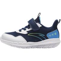 Anta Kids Vitality Comfortable Versatile Lightweight Shock Absorbing Breathable Low Top Running Shoes Kids sneaker Deep-Navy-Blue A12439967-8 28