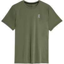 On Plain Casual Crew Neck Pullover Short Sleeve T-Shirt Men Tops Green 1ME10430858 S gray