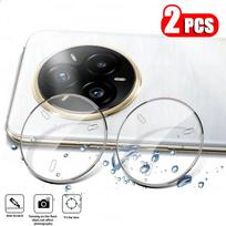 2Pcs For Realmi 14 Pro 5G Realme 14 Pro+ 5G HD Clear Tempered Glass Curved Camea Lens Protector for Realme 14 Pro+ Pro Plus Camera Glass Film Realme 14 Pro+ gryna