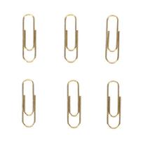 1.1in 100pcs Paper Clips Rust Prevention Increased Slip Resistance Portable Metallic Paper Clips for Office Daily Use auksas