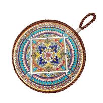 New Round Table Placemat Anti-scalding Heat Resistant Coffee Cup Table Mat Non-slip Reusable Restaurant Dining Pads L