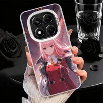 Darling Zero Two 02 Anime Soft Phone Case for Xiaomi Redmi Note 13 14 15 Pro Plus 12S 12 11S 11 11T 10S 10 Shockproof Cover Back Redmi Note 14 4G
