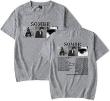 Sombr Merch Live 2025 Tour TShirt Short Sleeve Fan Merch Unisex Women Fashion Clothing for Summer S