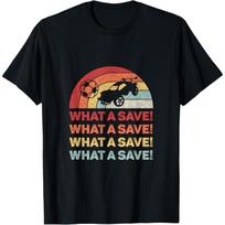 Vintage Retro What A Save Rocket Soccer Car League T-Shirt S juoda